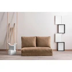 Atelier del Sofa Dvosed na razvlačenje Taida 185x120cm Svetlobraon