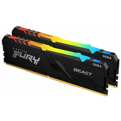 KINGSTON DDR4 64GB (2x32GB) 3600MHz FURY BEAST RGB KF436C18BB2AK2/64