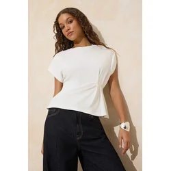 Trendyol Milla Ženska bluza, Krem