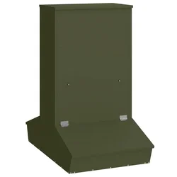Hranilica za svinje Maslinasto zelena 82 x 51 x 91,5 cm