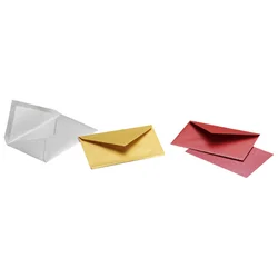 Kuverte special events 11x22cm 120g pk10 favini srebrne