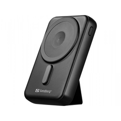 Sandberg Mag Eksterna baterija, 10000mAh, 15W, Crna