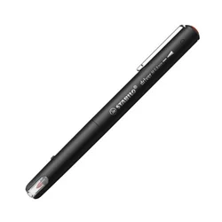 Marker, 0,8 mm, STABILO dr!ver, rdeč
