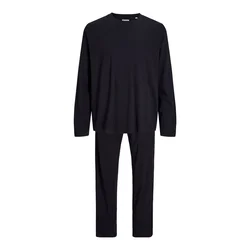 JACK & JONES Obleka za doma JACALFRED črna