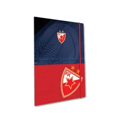 Fascikla plastificirana sa gumicom Crvena Zvezda #8-Fcz