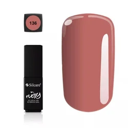 Flexy Hybrid Gel-136 Trajni gel lak za nokte UV i LED | SILCARE | Kozmo