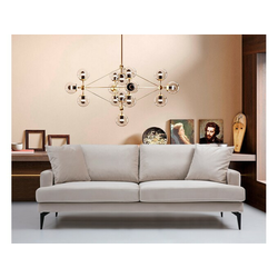 Atelier Del Sofa Trosed Sofa Papira 3 sedišta - bež