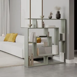 Hanah Home Polica za knjige, 125x128.6x22cm, Zelena