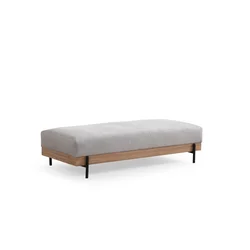 Atelier del Sofa Tabure 158x68x38cm, Sivo