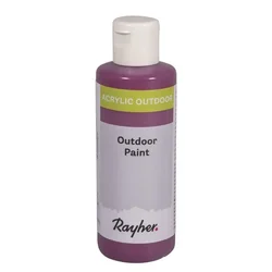 Rayher. Akrilna barva za zunanjo uporabo, robida 80ml