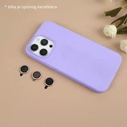 Maska za iPhone 15 Pro Max Magnetic Lens bela