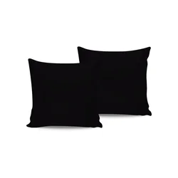 De Black Black Satin Jastučići (Set od 2 komada)