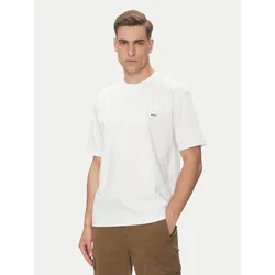 BOSS Majica 50546374 Bela Relaxed Fit