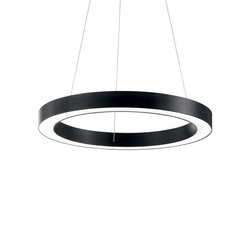 Ideal Lux - LED luster na sajli ORACLE LED/33W/230V 3000K prečnik 60 cm CRI 90 crna