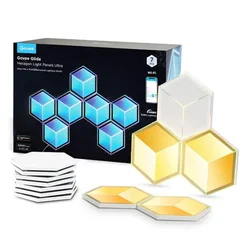 Govee Glide Hexagon Light Panels Ultra zidni LED paneli, 7 komada, RGBIC