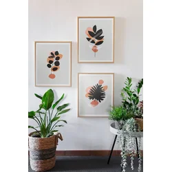 Wallity slika 3Dartsoho116, 3 dijela, 33 x 48 cm