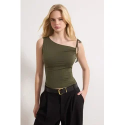 Trendyol Milla Ženska bluza, Kaki