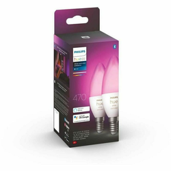Philips Hue WHITE & COLOR AMBIANCE LED ŽARULJA 2×E14/4W/2000-6500K+RGB/470lm