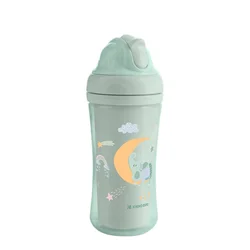 Kikka Boo Šolja sa slamkom Moony Me 220ml Mint
