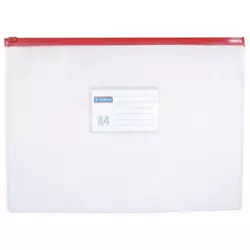 Fascikla zip A4 pvc Donau 1798001PL-00 providna