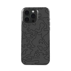 Premium ovitek Burga Tough Black Rock za iPhone 15 Pro Max