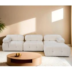 Atelier del Sofa L1 O1 1R Puf Bubble Corner Ugaona garnitura, Plava