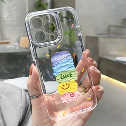 Yingkaida Maska za mobilni telefon iPhone 15 Pro, Šarena