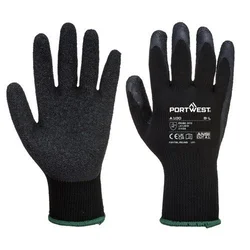 PORTWEST Rukavice A100 Grip latex/ crna