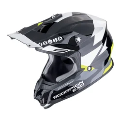 SCORPION Vx-16 evo air rod black-neon yellow kaciga