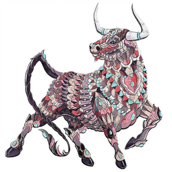 Drvene puzzle - Buffalo/M KP21886