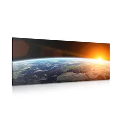 Slika pogled na planet iz vesolja - 120x60