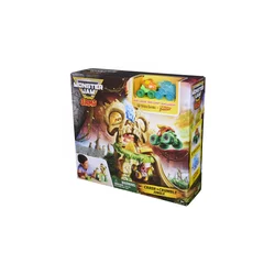 Monster Jam komplet z lobanjo izstreljevanih mini avtomobilov