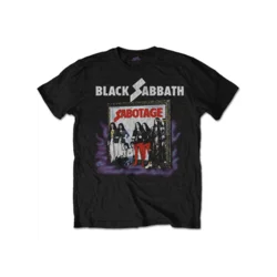 Sabotage Vintage (Black) T-Shirt XXL