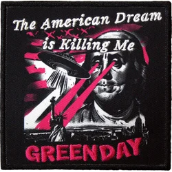 Green Day American Dream Iron-On Patch