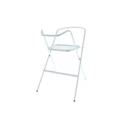 Tega metalni stalak za kadicu sa korpom 102cm,beli