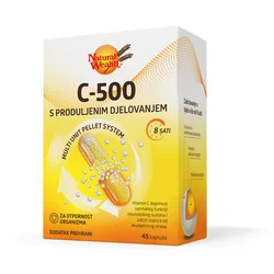 Natural Wealth C-500 sa produženim delovanjem, 45 kapsula