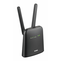 D-Link N300 bežični usmjerivač Eternet Jednofrekvencijski (2,4 GHz) 4G Crno