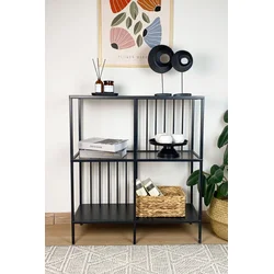HANAH HOME Sideboard komoda Sunny Black Fume