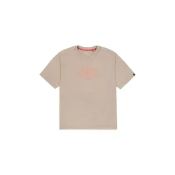 ALPHA INDUSTRIES Majica pesek / svetlo rdeča