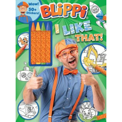 Blippi: I Like That!: Blippi Coloring Book