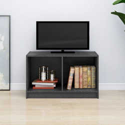 Den TV omarica siva 70x33x42 cm trdna borovina