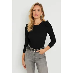Cool & Sexy Ženska bluza AYD284, Crna