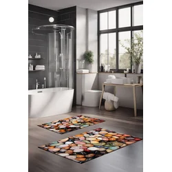 Lessentiel Maison Set prostirki za kupatilo CT-5269, 2 Komada, Šarena