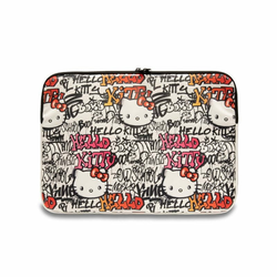 Hello Kitty navlaka za laptop od 14 graffiti collection white ( HKCSZPDGPTE )