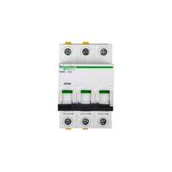 Schneider Odklopnik 3P C 2A 6kA AC iC60N-C2-3 Acti9 A9F04302