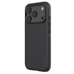 Maska za iPhone 17 Pro Max (bez otvora za logo) Nillkin Super Frosted Shield Pro crna