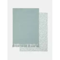 Sinsay - Kuhinjske krpe 2 pack - svetlozelena