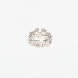 Prstan Off-White Arrow Ring Silver/ No Color 62