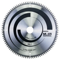 Bosch List kružne testere Multi Material 254 x 30 x 3,2 mm; 96 2608640451, 254 x 30 x 3,2 mm; 95