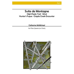 MCMICHAEL:SUITE DE MONTAGNE FLUTE QUARTET